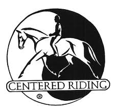 logo centered riding